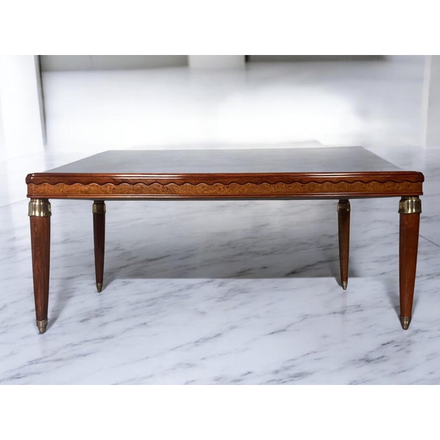 Mid-Century Italian Extendable Dining Table attributed to Paolo Buffa, 1950s For Sale - Image 17 of 18
