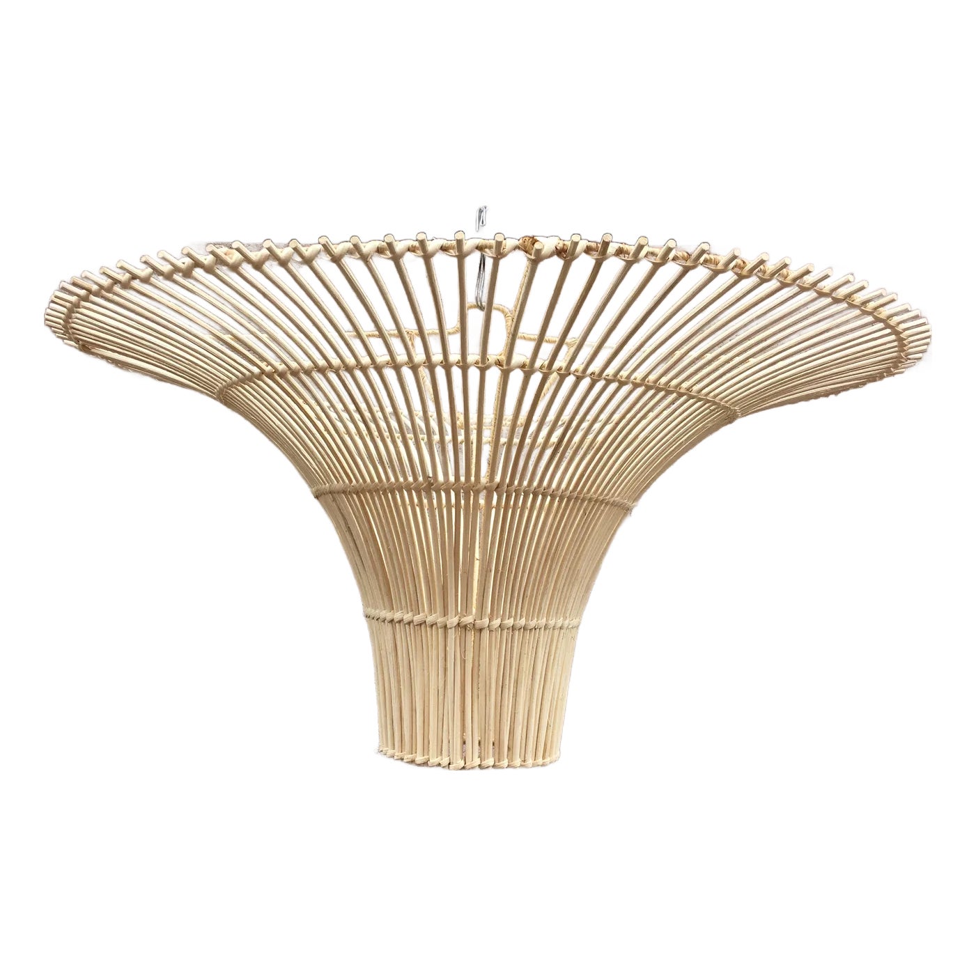 XXL Rattan Pendant Light Natural Rattan | Chairish