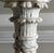 Mid 20th Century Black and White Marble Neoclassical Column Lamp For Sale - Image 5 of 8
