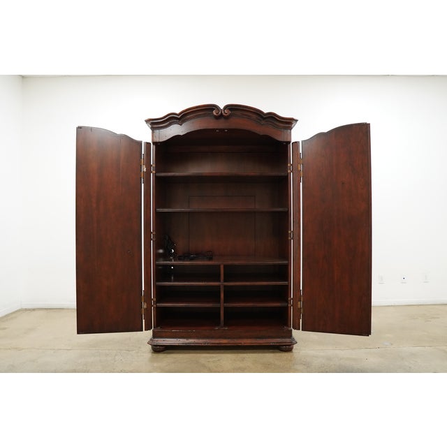 Wood Vintage Ralph Lauren San Luca Armoire For Sale - Image 7 of 14