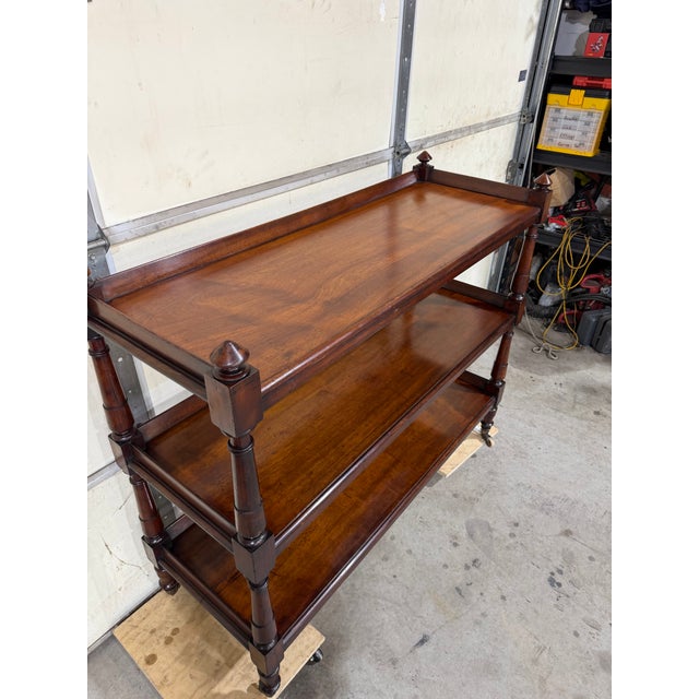 Mid 19th Century 19th Century English Etagere Trolley For Sale - Image 5 of 16