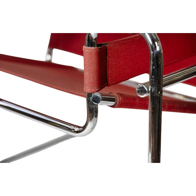 Vintage Wassily Armchair by Marcel Breuer for Knoll Studio, 1990s For Sale - Image 6 of 9