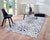 Pasargad DC Ivory Color Hand Knotted Modern Rug For Sale - Image 4 of 4