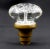 Mid 20th Century Swirled Glass Entry Door Knob With Mercury Bullet For Sale - Image 4 of 5