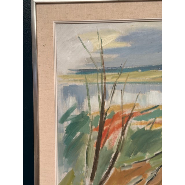 Birger Strååt, Landscape, 1950s, Oil Painting on Canvas, Framed For Sale - Image 6 of 18