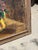 1970s Framed Wooden Floral Painting, Signed by Artist For Sale - Image 4 of 7