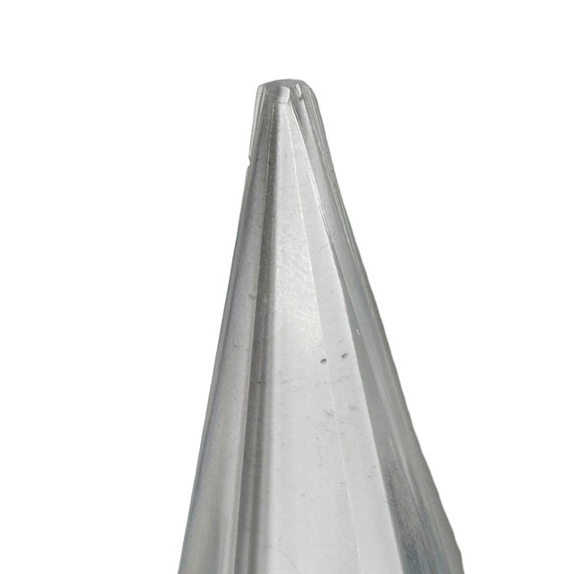 1950s Art Deco Geometric Blue Crystal Perfume Bottle by Irice West Germany For Sale - Image 4 of 5