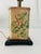 Tin Table lamp with Grapes and Fruits Lamp was wired with USA Leviton , Unique Vintage Midcentury Signed Designer " LOIUSE...