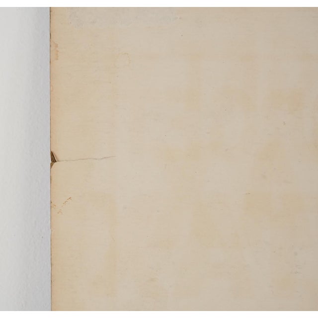 Vintage Don't Forget Sales Tax Please Cardboard Retail Wall Sign For Sale - Image 13 of 13