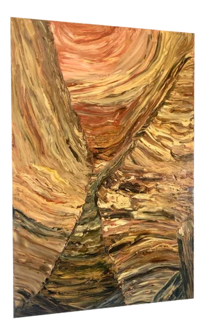 "Hells Canyon" Painting on Canvas