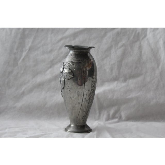 Flower Vase with Roses Decoration, 1920s For Sale - Image 9 of 15