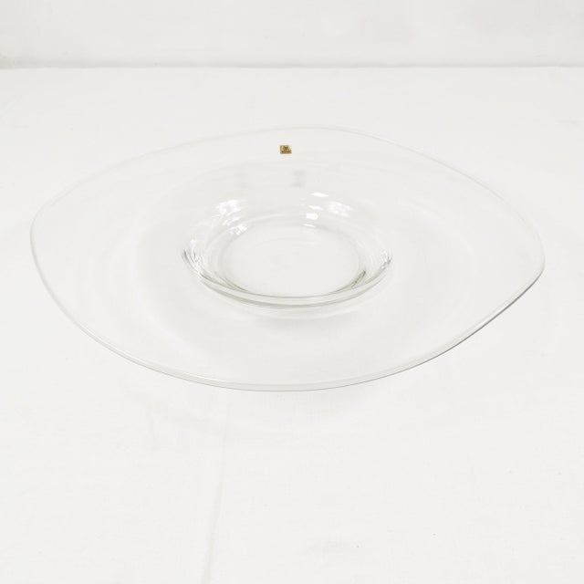 Large Glass Fruit Platter by Erwin Eisch, Germany, 1960s For Sale - Image 10 of 11