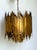 Vintage Tom Greene Brutalist Torch Cut Brass Chandelier For Sale - Image 9 of 12