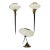 French Mid-Century Sconces & Matching Table Lamp - Set of 3 For Sale
