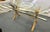 Mid Century McGuire Style Bamboo With Rawhide Wrap and Glass Top Dining Table For Sale - Image 14 of 16
