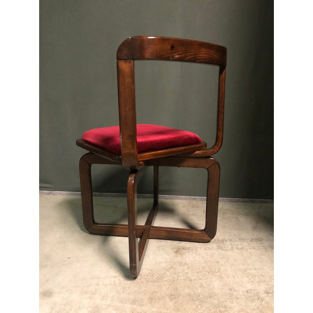 Vintage Italian Dining Chairs, 1960s, Set of 4 For Sale - Image 11 of 11