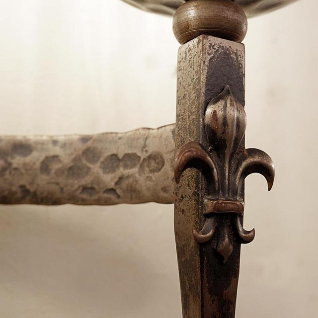 Wrought Iron 2-Branch Wall Sconces, Set of 2 For Sale - Image 9 of 9