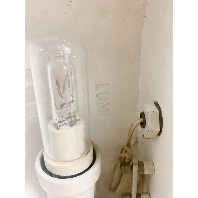 Mid 20th Century Brass Flush Mount Pendant by Lumi For Sale - Image 9 of 12