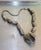 1970s Chunky Brutalist Beaded Silver Tone Necklace For Sale - Image 4 of 6