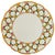 Elevate your spring tablescape with this exquisite set of eight antique German porcelain luncheon plates. Featuring a...