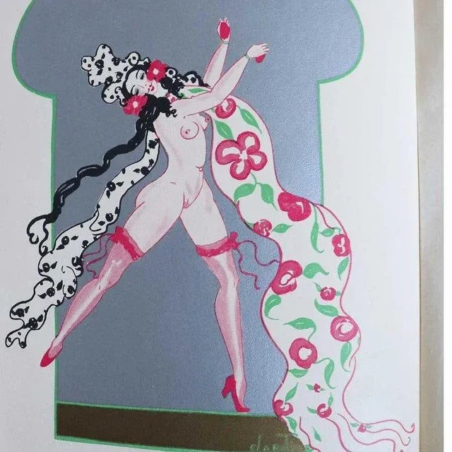 Paper 1920s Woman & Puppet by Pierre Louys & Clara Tice First Edition Book For Sale - Image 7 of 11