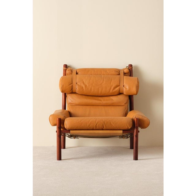 Wood Inca Easy Chairs from Arne Norell, 1970s, Set of 2 For Sale - Image 7 of 13