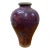 19th Century Petite Sang De Boeuf or Flambé Deep Purple Baluster Vase For Sale