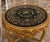 This distinctive Italian table dates to the 1980s and combines sculptural Baroque Revival design with traditional hand-...