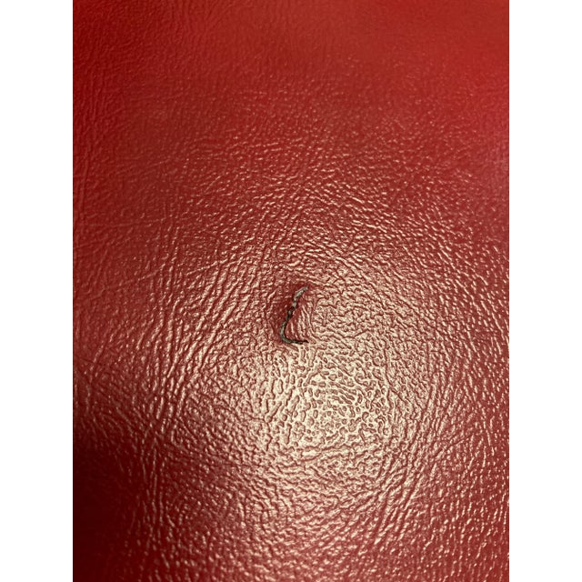 Mid-Century Modern Child’s Rocker Recliner in Tufted Vinyl For Sale - Image 11 of 13