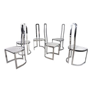 Postmodern Allmilmö Dining Chairs, 1980, Set of 6 For Sale