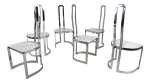 Postmodern Allmilmö Dining Chairs, 1980, Set of 6
