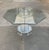 Table produced by Marais International, circa 1980s, octagonal, glass top, acrylic glass base This piece is attributed to...