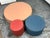 Contemporary Blu Dot Bumper Ottomans, Set of Three For Sale - Image 3 of 11