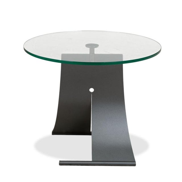 Glass 5170 Coffee Table in Silver from Rolf Benz For Sale - Image 9 of 12