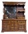 Vintage Circa 1970s Huntley Furniture Thomasville Dresser W/ Mirrored Display Hutch For Sale