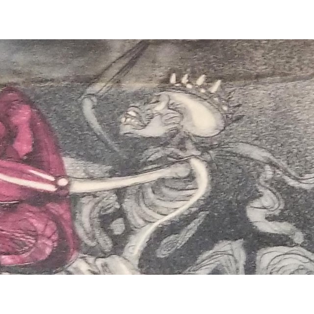 The Erl King by Letterio Calapai - Print Etching and Aquatint For Sale In San Francisco - Image 6 of 12