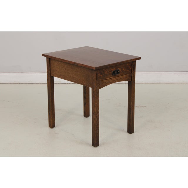 Age: C.1999 Details: Finish no.32 Dovetailed Drawer Construction High Quality Construction Arts & Crafts Style Offered @...