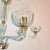 1980s Light Blue Murano Glass Chandelier, Mid Century Modern For Sale - Image 9 of 14