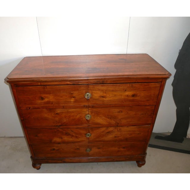 Antique Walnut Chest of Drawers. 1900s For Sale - Image 3 of 18