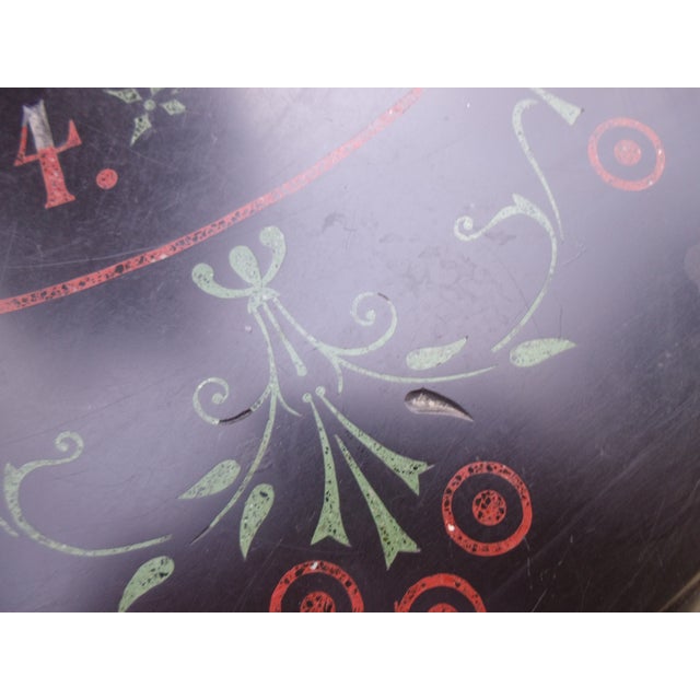 Antique Side Table with Dated Stone Top, 1884 For Sale - Image 12 of 18