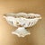 Early 1900’s European Cutout Oval Footed Porcelain Candy Dish With Gilt Floral Overlay For Sale In San Diego - Image 6 of 6