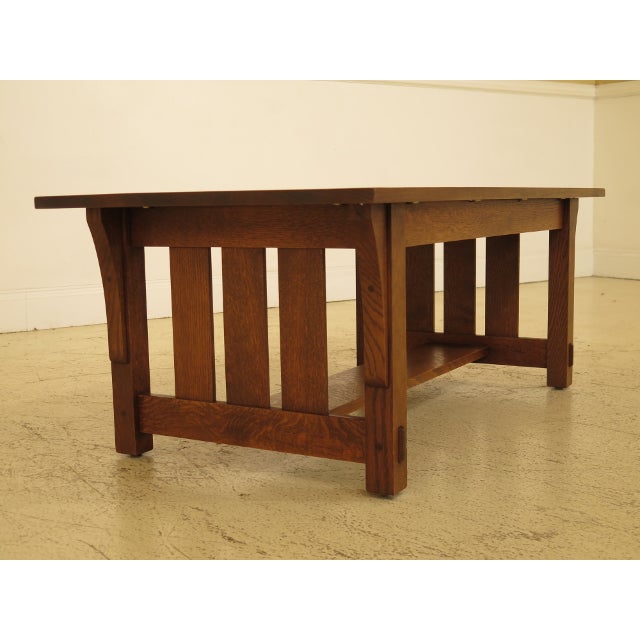 Warren Hile Studio Mission Oak Arts Crafts Coffee Table Chairish