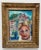 Impressionist "Wish You Were Here", Oil Painting, by Van Ness, Vintage Wood Framed For Sale - Image 3 of 9
