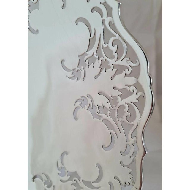 Metal Sterling Silver Cake Stand by Herbert M. Slater, Sheffield 1968 For Sale - Image 7 of 12