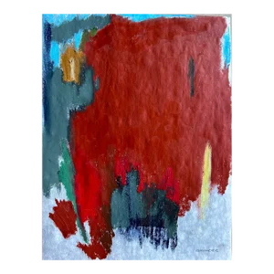 Original Oil Pastel Drawing by Erik Sulander