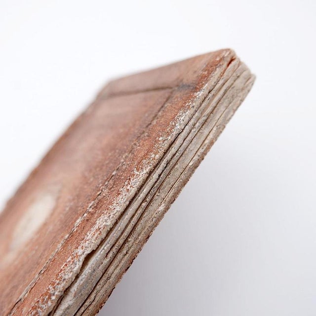 Terracotta Fond dAtelier Books from N.Lebrun, Belgium, 1980s, Set of 3 For Sale - Image 14 of 16