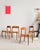 Mid-Century Danish Model 75 Dining Chairs in Teak by Niels Møller for J.L. Møllers, 1950s, Set of 4 For Sale - Image 4 of 17