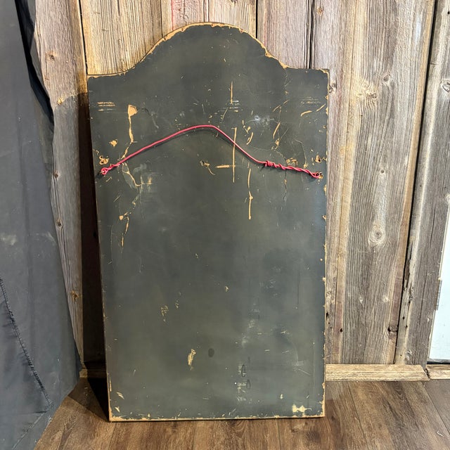Glass Antique Venetian Engraved Neoclassical Wall Mirror For Sale - Image 7 of 7