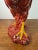 Large Porcelain Rooster Figurine Red Paisley Bandana Farmhouse Country Decor For Sale - Image 11 of 14