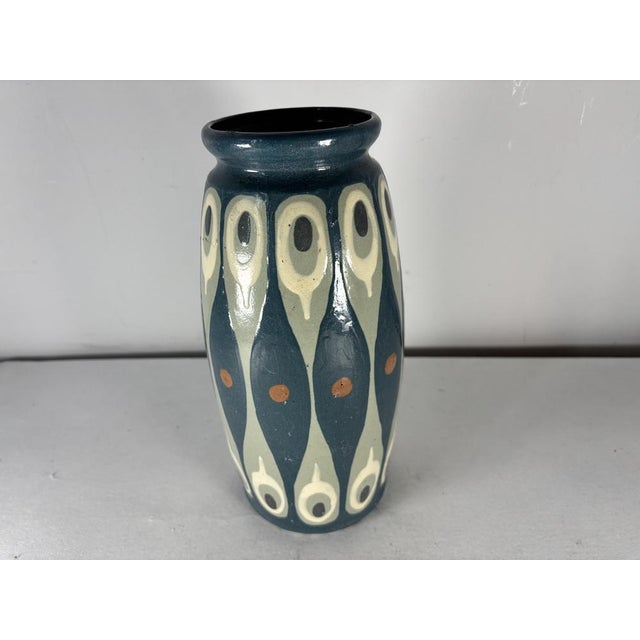 Ceramic Art Deco Vase by Léon Elchinger for Soufflenheim, Alsace, 1920s For Sale - Image 7 of 13